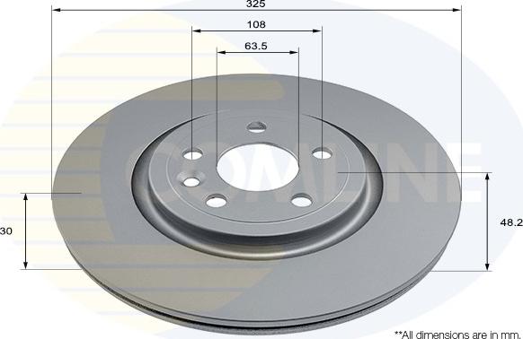 Comline ADC2930V - Kočioni disk www.molydon.hr