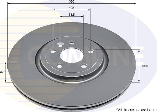 Comline ADC2931V - Kočioni disk www.molydon.hr