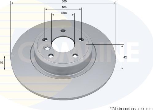 Comline ADC2932 - Kočioni disk www.molydon.hr