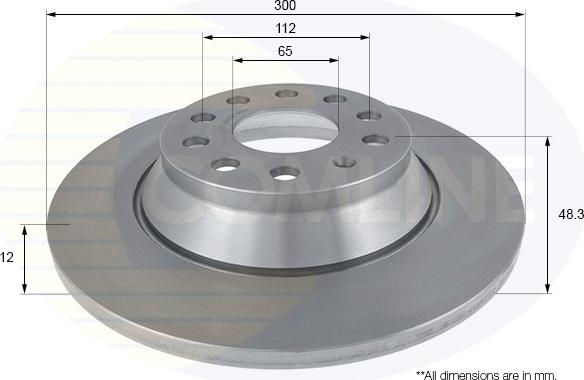 Comline ADC2613 - Kočioni disk www.molydon.hr