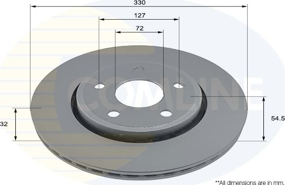 Comline ADC2894V - Kočioni disk www.molydon.hr