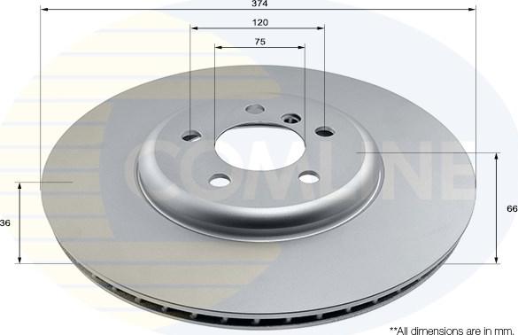 Comline ADC2890VL - Kočioni disk www.molydon.hr