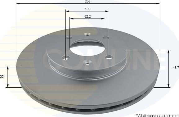 Comline ADC2849V - Kočioni disk www.molydon.hr