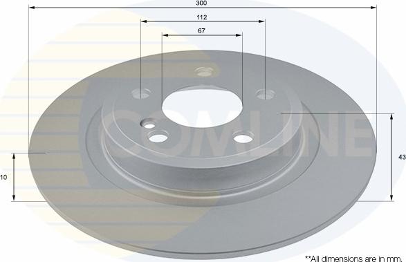 Comline ADC2813 - Kočioni disk www.molydon.hr