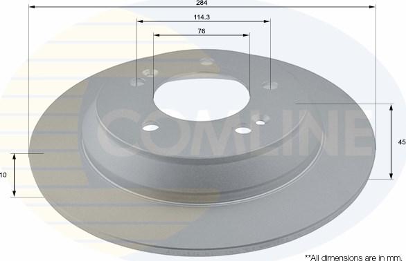 Comline ADC2812 - Kočioni disk www.molydon.hr