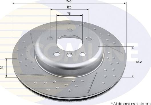 Comline ADC2873V - Kočioni disk www.molydon.hr