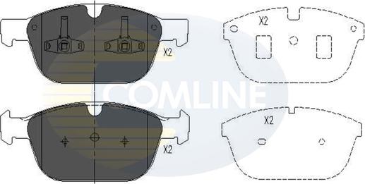 Comline CBP06069 - Komplet Pločica, disk-kočnica www.molydon.hr