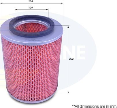 Comline CIZ12521 - Filter za zrak www.molydon.hr