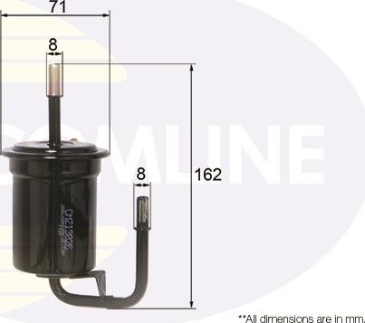 Comline CMZ13026 - Filter za gorivo www.molydon.hr