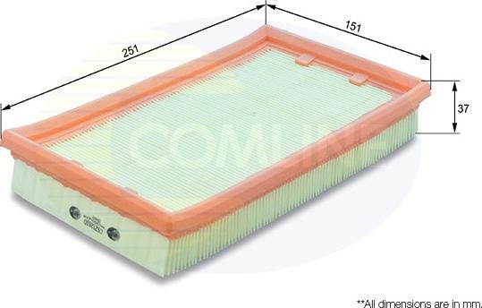 Comline CSZ12610 - Filter za zrak www.molydon.hr