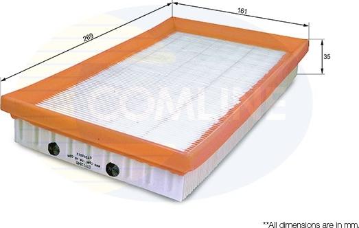 Comline CTY12045 - Filter za zrak www.molydon.hr