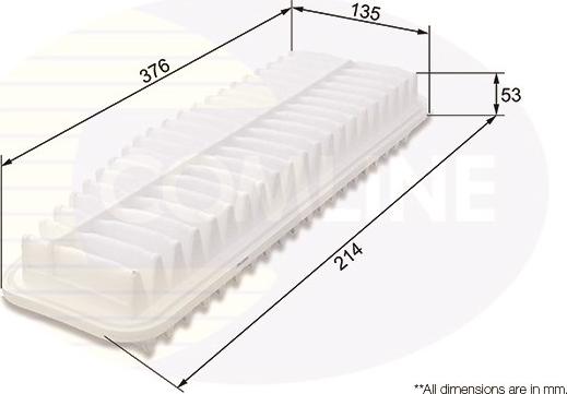 Comline CTY12075 - Filter za zrak www.molydon.hr