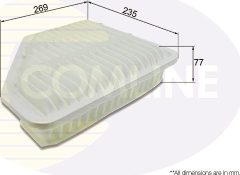 Comline CTY12187 - Filter za zrak www.molydon.hr