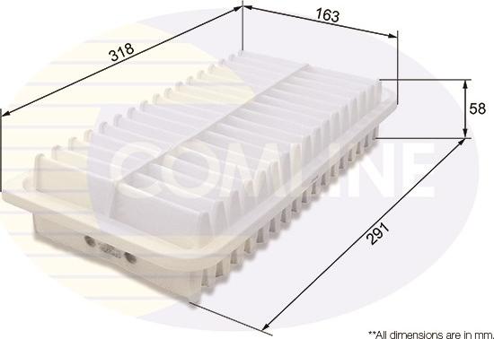 Comline CTY12250 - Filter za zrak www.molydon.hr