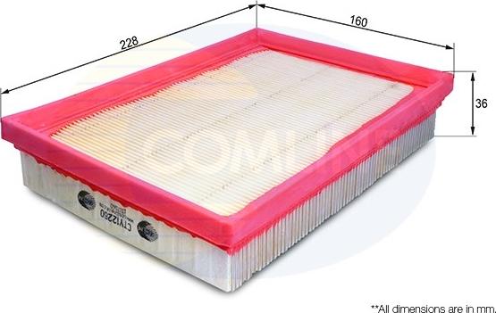 Comline CTY12260 - Filter za zrak www.molydon.hr