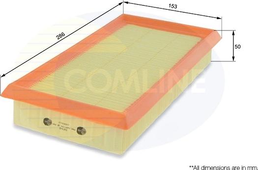 Comline EAF445 - Filter za zrak www.molydon.hr