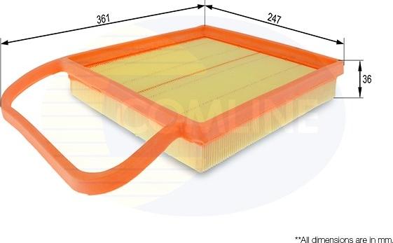 Comline EAF481 - Filter za zrak www.molydon.hr