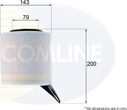 Comline EAF583 - Filter za zrak www.molydon.hr