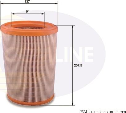 Comline EAF051 - Filter za zrak www.molydon.hr