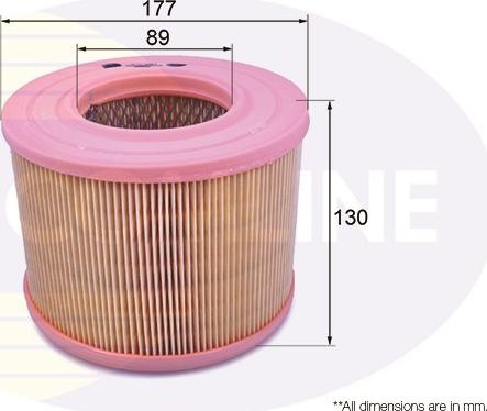 Comline EAF087 - Filter za zrak www.molydon.hr