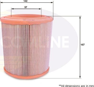 Comline EAF129 - Filter za zrak www.molydon.hr