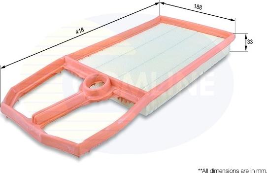 Comline EAF124 - Filter za zrak www.molydon.hr