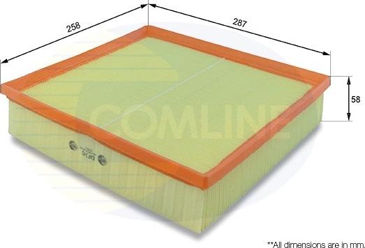 Comline EAF345 - Filter za zrak www.molydon.hr