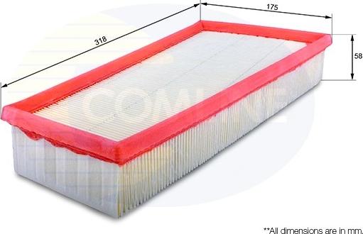 Comline EAF246 - Filter za zrak www.molydon.hr