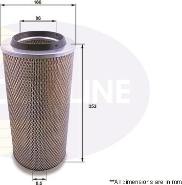 Comline EAF285 - Filter za zrak www.molydon.hr