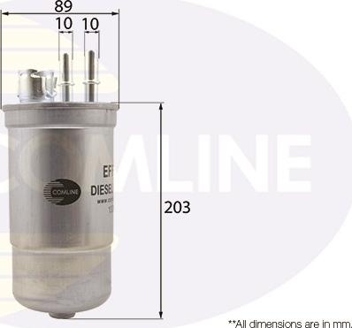 Comline EFF053 - Filter za gorivo www.molydon.hr