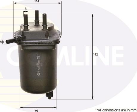 Comline EFF164 - Filter za gorivo www.molydon.hr