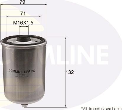 Comline EFF137 - Filter za gorivo www.molydon.hr