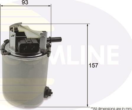 Comline EFF330D - Filter za gorivo www.molydon.hr