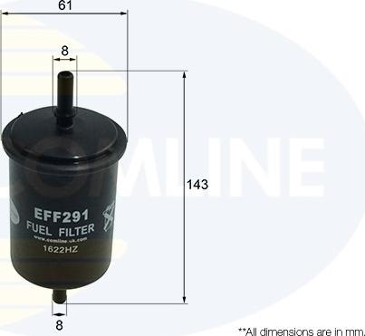Comline EFF291 - Filter za gorivo www.molydon.hr