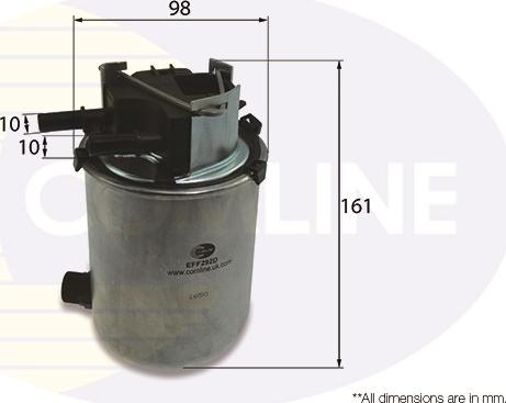 Comline EFF292D - Filter za gorivo www.molydon.hr