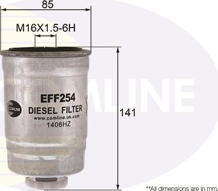 Comline EFF254 - Filter za gorivo www.molydon.hr