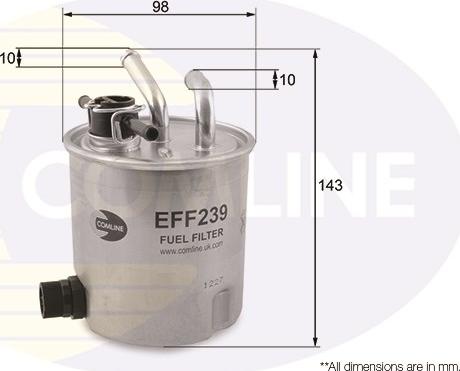 Comline EFF239 - Filter za gorivo www.molydon.hr