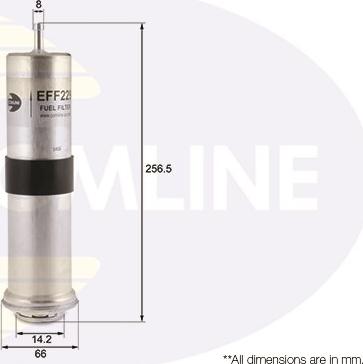 Comline EFF229 - Filter za gorivo www.molydon.hr