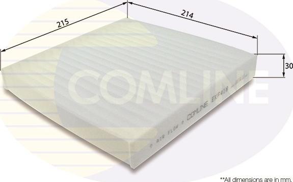 Comline EKF418 - Filter kabine www.molydon.hr