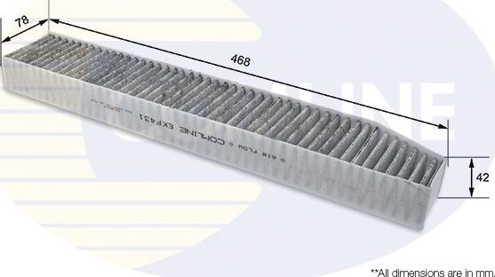 Comline EKF431 - Filter kabine www.molydon.hr