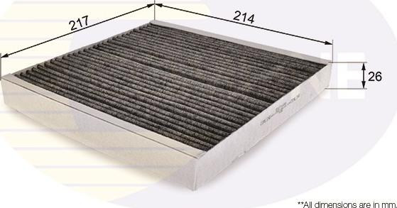 Comline EKF169A - Filter kabine www.molydon.hr