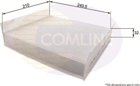 Comline EKF104 - Filter kabine www.molydon.hr