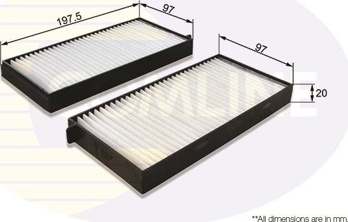 Comline EKF396-2 - Filter kabine www.molydon.hr