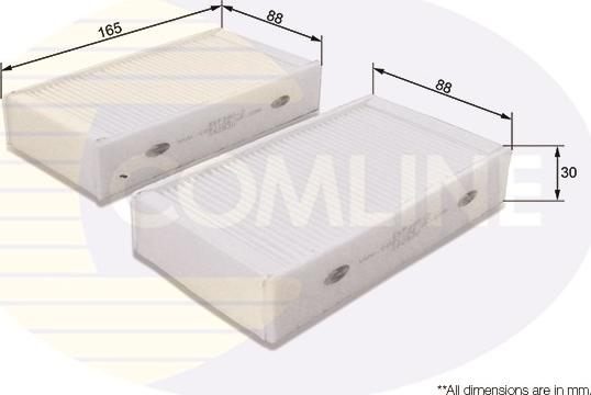 Comline EKF390-2 - Filter kabine www.molydon.hr