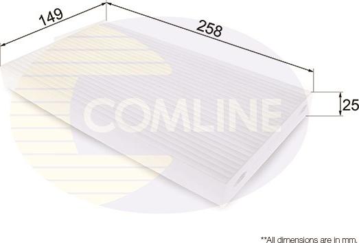 Comline EKF344 - Filter kabine www.molydon.hr