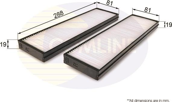 Comline EKF308 - Filter kabine www.molydon.hr