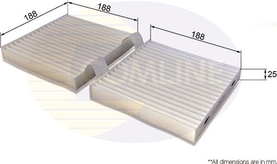 Comline EKF319 - Filter kabine www.molydon.hr