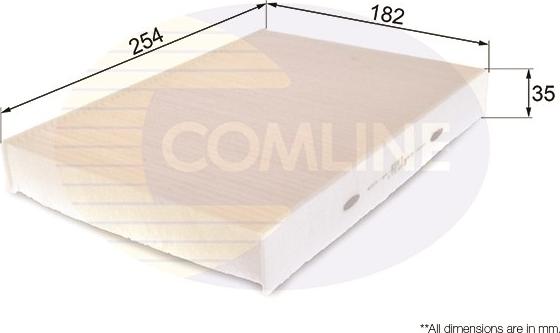 Comline EKF317 - Filter kabine www.molydon.hr