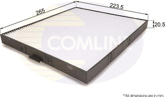 Comline EKF224 - Filter kabine www.molydon.hr