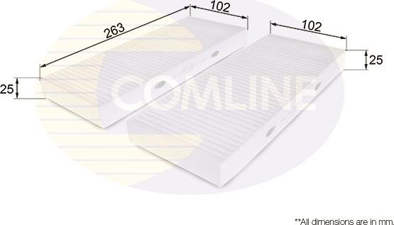 Comline EKF221 - Filter kabine www.molydon.hr